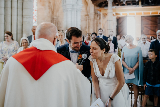 Mariage de Capucine & Laurent -15- Chants & Echanges d'alliances