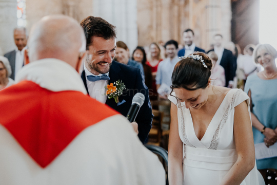 Mariage de Capucine & Laurent -15- Chants & Echanges d'alliances