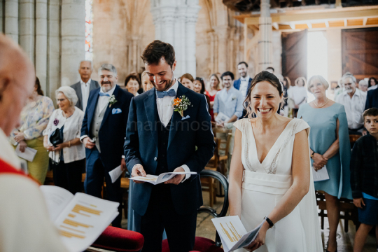 Mariage de Capucine & Laurent -15- Chants & Echanges d'alliances