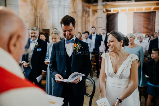 Mariage de Capucine & Laurent -15- Chants & Echanges d'alliances