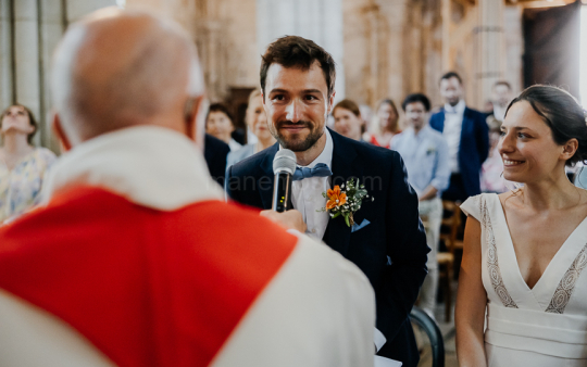 Mariage de Capucine & Laurent -15- Chants & Echanges d'alliances