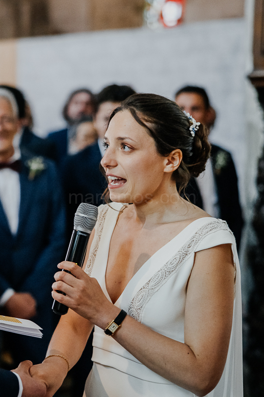 Mariage de Capucine & Laurent -15- Chants & Echanges d'alliances