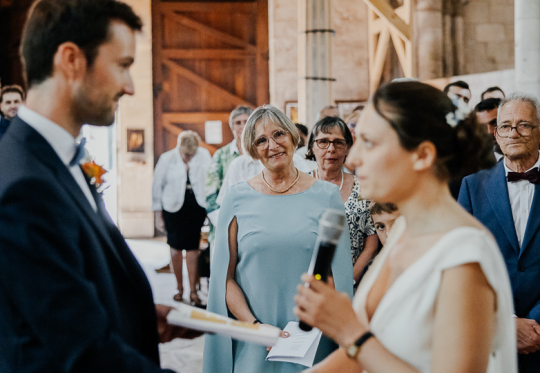 Mariage de Capucine & Laurent -15- Chants & Echanges d'alliances