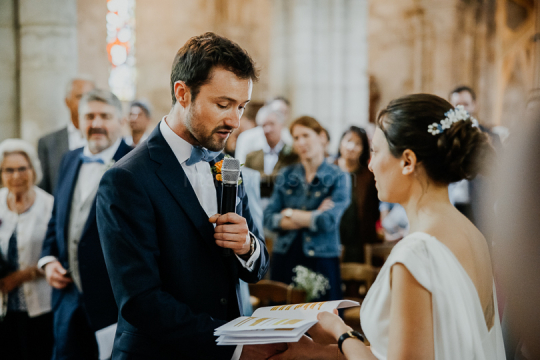 Mariage de Capucine & Laurent -15- Chants & Echanges d'alliances