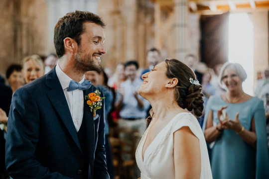Mariage de Capucine & Laurent -15- Chants & Echanges d'alliances