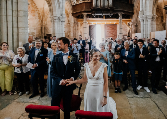Mariage de Capucine & Laurent -15- Chants & Echanges d'alliances
