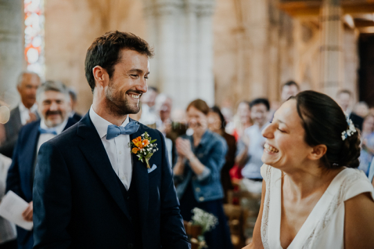 Mariage de Capucine & Laurent -15- Chants & Echanges d'alliances