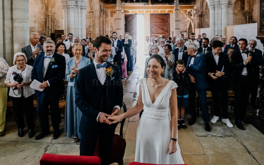 Mariage de Capucine & Laurent -15- Chants & Echanges d'alliances