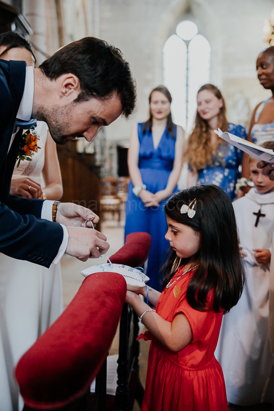 Mariage de Capucine & Laurent -15- Chants & Echanges d'alliances