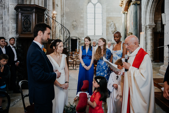 Mariage de Capucine & Laurent -15- Chants & Echanges d'alliances