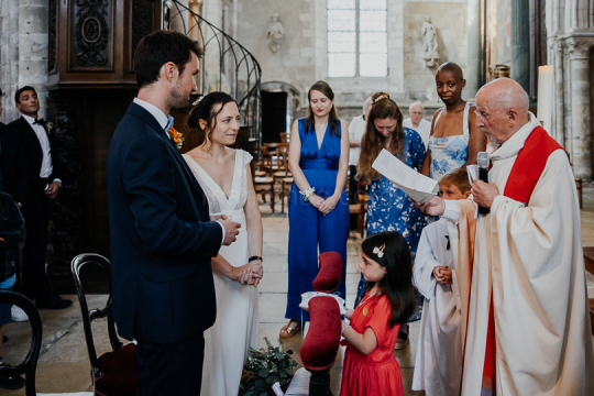 Mariage de Capucine & Laurent -15- Chants & Echanges d'alliances