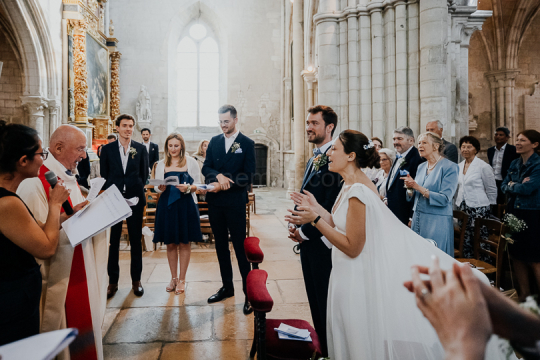 Mariage de Capucine & Laurent -15- Chants & Echanges d'alliances