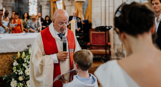 Mariage de Capucine & Laurent -15- Chants & Echanges d'alliances