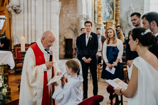 Mariage de Capucine & Laurent -15- Chants & Echanges d'alliances