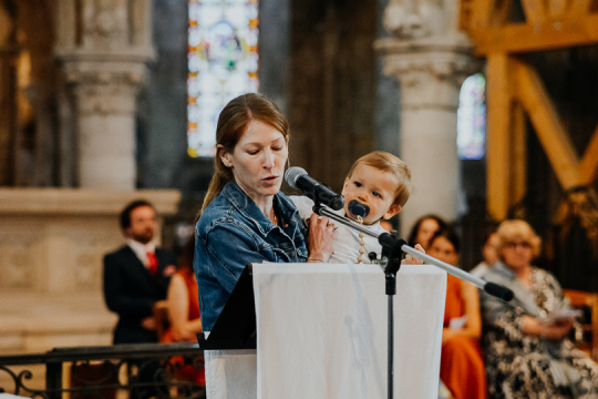 Mariage de Capucine & Laurent -15- Chants & Echanges d'alliances