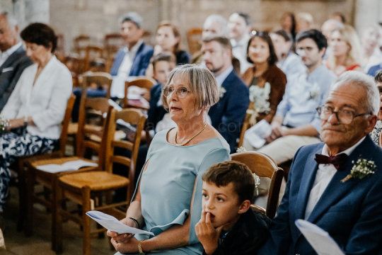 Mariage de Capucine & Laurent -15- Chants & Echanges d'alliances