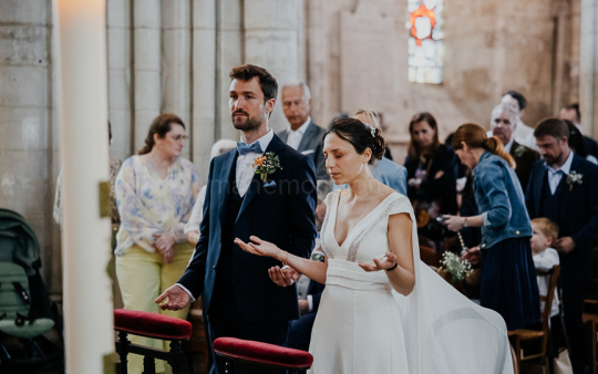 Mariage de Capucine & Laurent -15- Chants & Echanges d'alliances