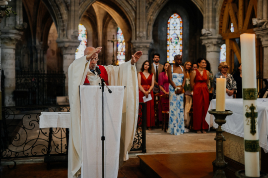 Mariage de Capucine & Laurent -15- Chants & Echanges d'alliances