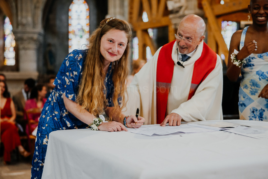 Mariage de Capucine & Laurent -16- Signatures