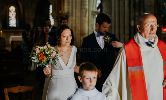 Mariage de Capucine & Laurent -17- Sortie des mariés