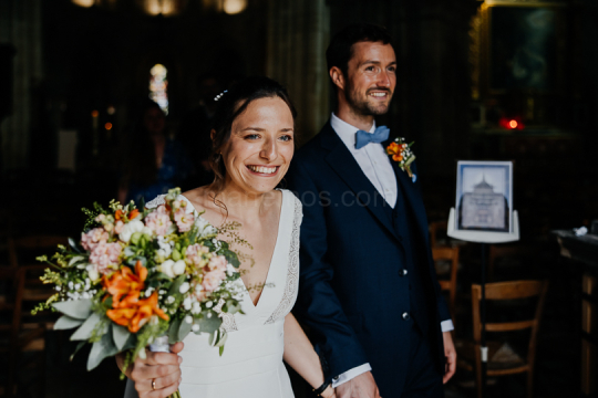 Mariage de Capucine & Laurent -17- Sortie des mariés
