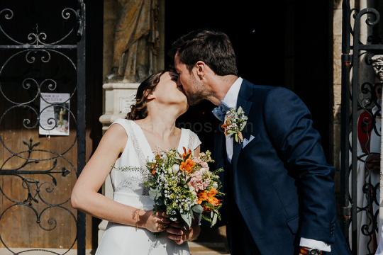 Mariage de Capucine & Laurent -17- Sortie des mariés