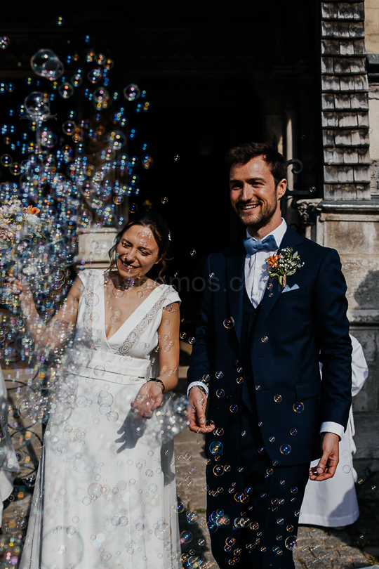 Mariage de Capucine & Laurent -17- Sortie des mariés
