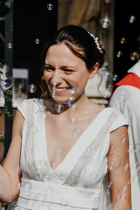 Mariage de Capucine & Laurent -17- Sortie des mariés