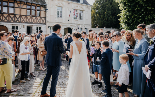 Mariage de Capucine & Laurent -17- Sortie des mariés