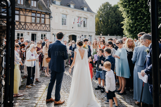 Mariage de Capucine & Laurent -17- Sortie des mariés