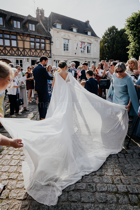 Mariage de Capucine & Laurent -17- Sortie des mariés