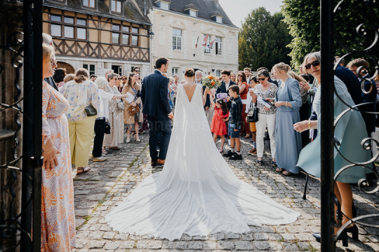 Mariage de Capucine & Laurent -17- Sortie des mariés