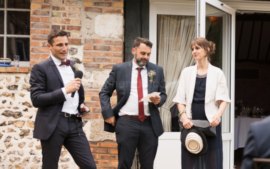 Mariage de Capucine & Laurent -21- Discours Florian, Noémie et