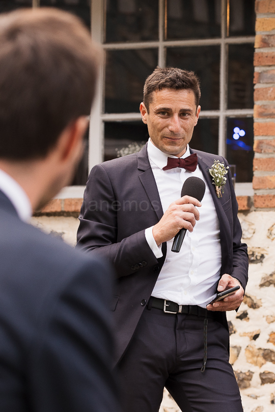 Mariage de Capucine & Laurent -21- Discours Florian, Noémie et