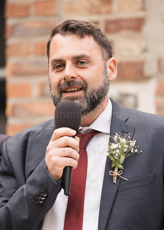 Mariage de Capucine & Laurent -21- Discours Florian, Noémie et