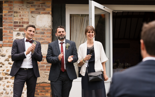 Mariage de Capucine & Laurent -21- Discours Florian, Noémie et