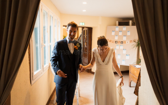 Mariage de Capucine & Laurent -23- Arrivée des mariés