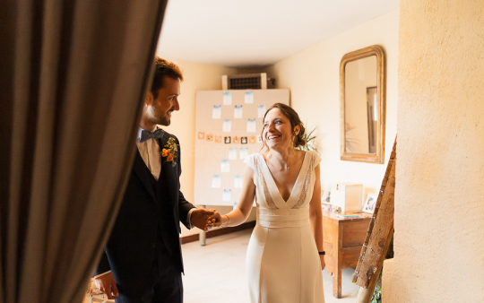 Mariage de Capucine & Laurent -23- Arrivée des mariés