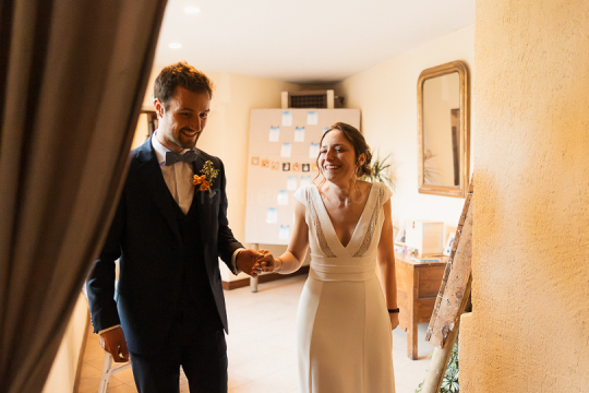 Mariage de Capucine & Laurent -23- Arrivée des mariés