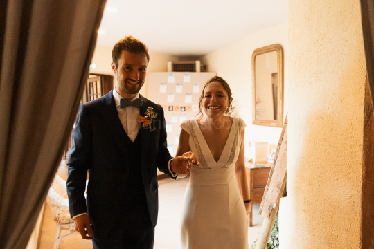 Mariage de Capucine & Laurent -23- Arrivée des mariés