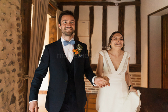 Mariage de Capucine & Laurent -23- Arrivée des mariés