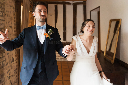 Mariage de Capucine & Laurent -23- Arrivée des mariés