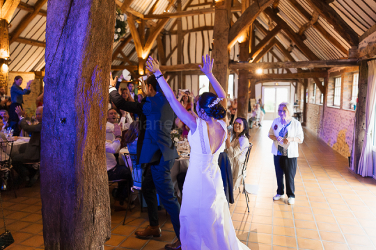 Mariage de Capucine & Laurent -23- Arrivée des mariés