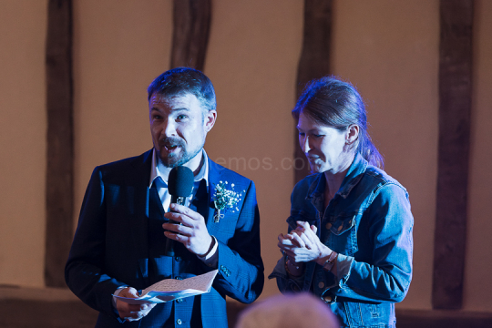 Mariage de Capucine & Laurent -24- Discours Gwen & Yann