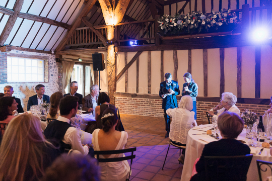 Mariage de Capucine & Laurent -24- Discours Gwen & Yann