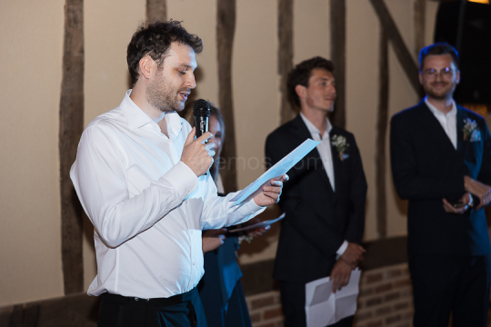Mariage de Capucine & Laurent -28- Discours témoins Laurent