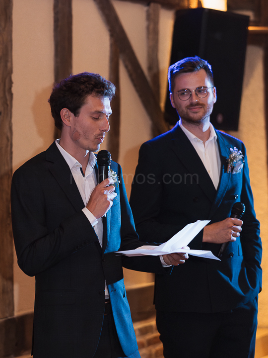 Mariage de Capucine & Laurent -28- Discours témoins Laurent