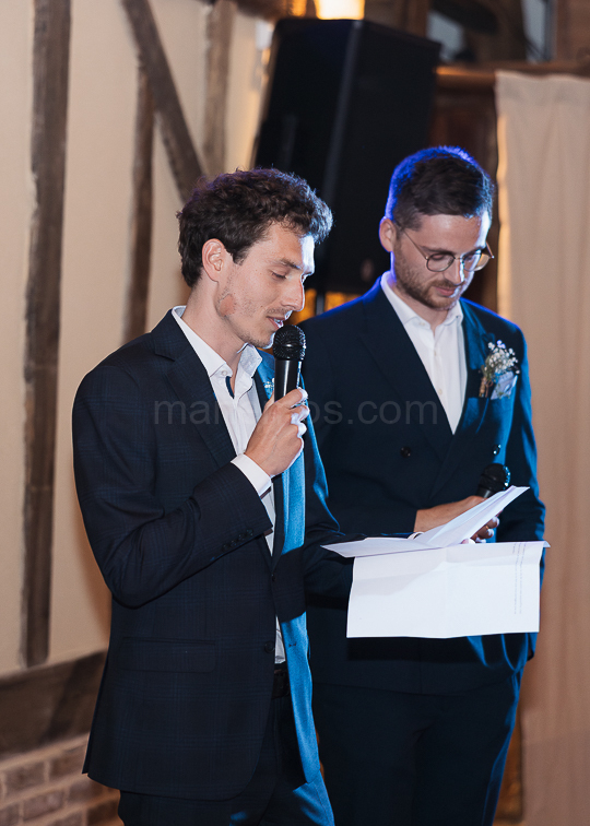 Mariage de Capucine & Laurent -28- Discours témoins Laurent
