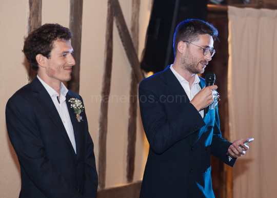 Mariage de Capucine & Laurent -28- Discours témoins Laurent